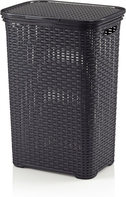 Wäschesammler Kela Brasilia in Grau, B/T/H: 60,0 x 33,5 x 43,5 cm - Bild 1