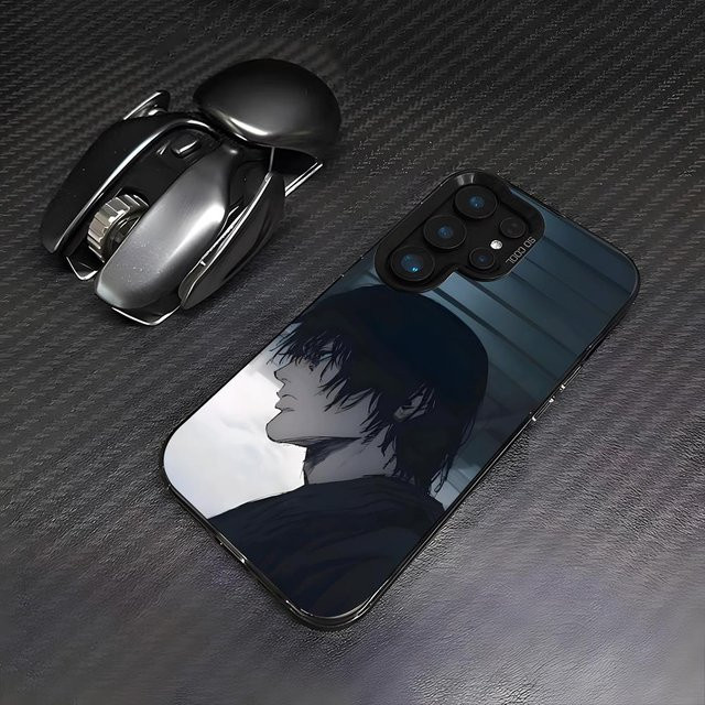 Anime Handyhülle Fushiguro Toji für Samsung Galaxy S26 S25 Plus S23 FE S22 Ultra S21 Plus S21 Ultra S20 Plus in Bunt und Schwarz - Bild 1