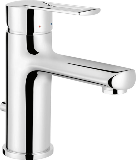 baliv Waschtischarmatur WT-410 Einhebelmischer aus Messing in Chrom - Bild 1