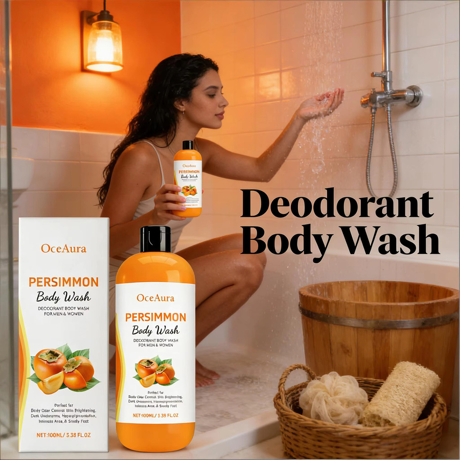 OceAura Body Wash Persimmon, Herren, 100 ml - Bild 2