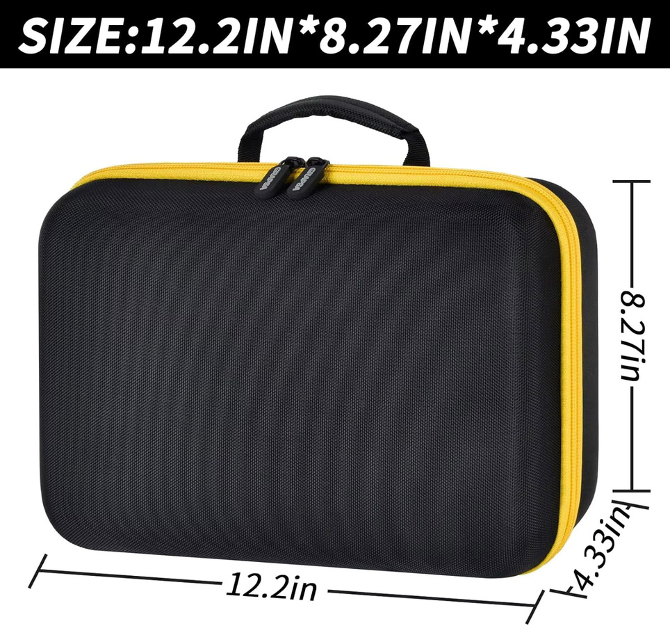Hartschalenkoffer für AstroAI 20V MAX Reifenfüller JY16P160-18 (C2), schwarze Luftkompressortasche für kabellose Werkzeuge - Bild 5