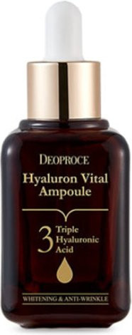 Deoproce Hyaluron Vital Ampulle Serum, 50 ml, mit Hyaluronsäure und Peptiden - Bild 1