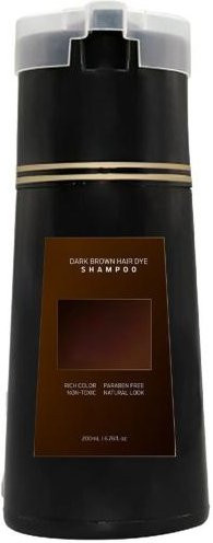 tianyaonuo Haarfärbeshampoo, dunkelbraun, 200 ml, Unisex - Bild 1