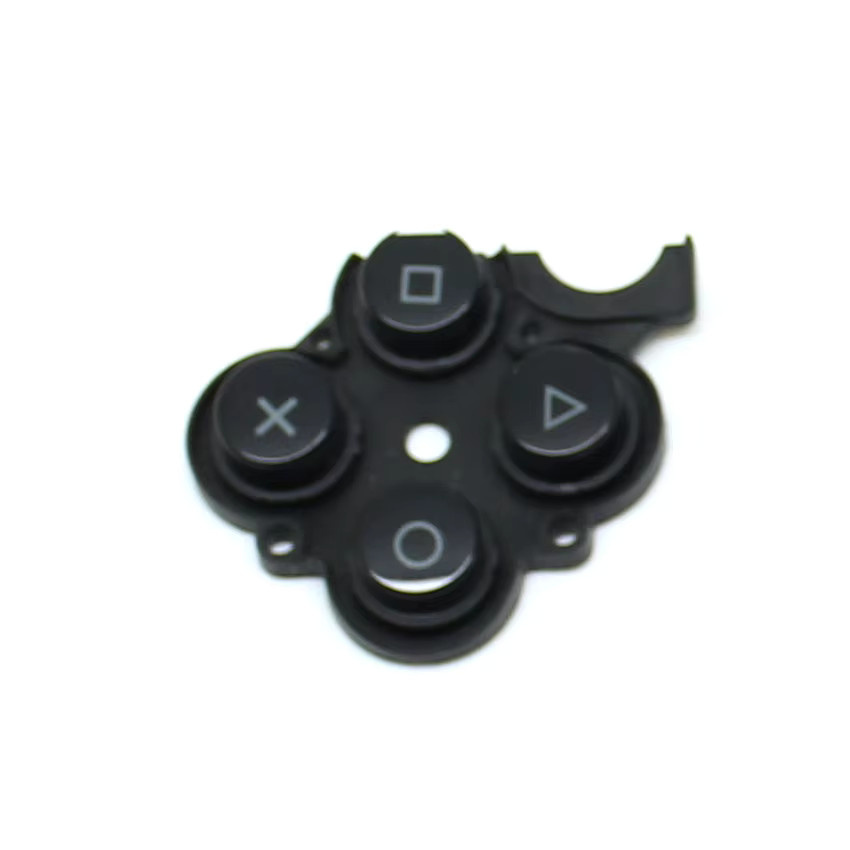 Jcd Leitfähiges Gummi-Pad für die rechte Taste der PSP 3000 Spielekonsole in Schwarz - Bild 2