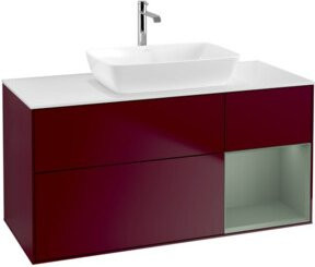 V&B Waschtischunterschrank Finion in Weiß, B/T/H: 120 x 50,1 x 50,1 cm - Bild 1