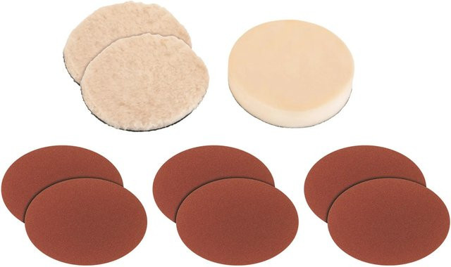 Einhell Polierhauben- und Schleifscheibenset, 9-teilig, Multicolour - Bild 1