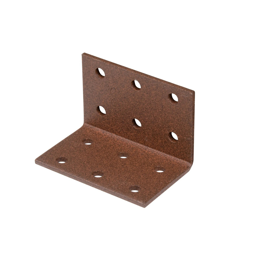 GAH Alberts Duravis Lochplattenwinkel Rostbraun Duplexbeschichtet B/T/H: 40 x 40 x 60 mm - Bild 2