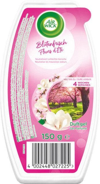Air Wick Duftgel Blütenfrisch Duft-Aufsteller Pink 150 g - Bild 1