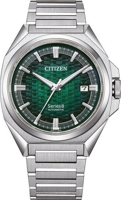 Citizen Armbanduhr Automatik, Edelstahl, Grün, 40 mm, Herren - Bild 1