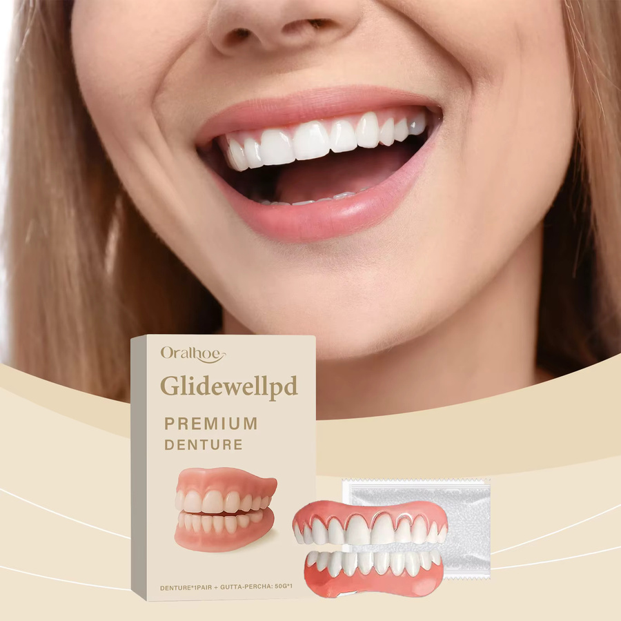 Oralhoe Prothesenreparaturset, Silikonzähne oben und unten - Bild 3