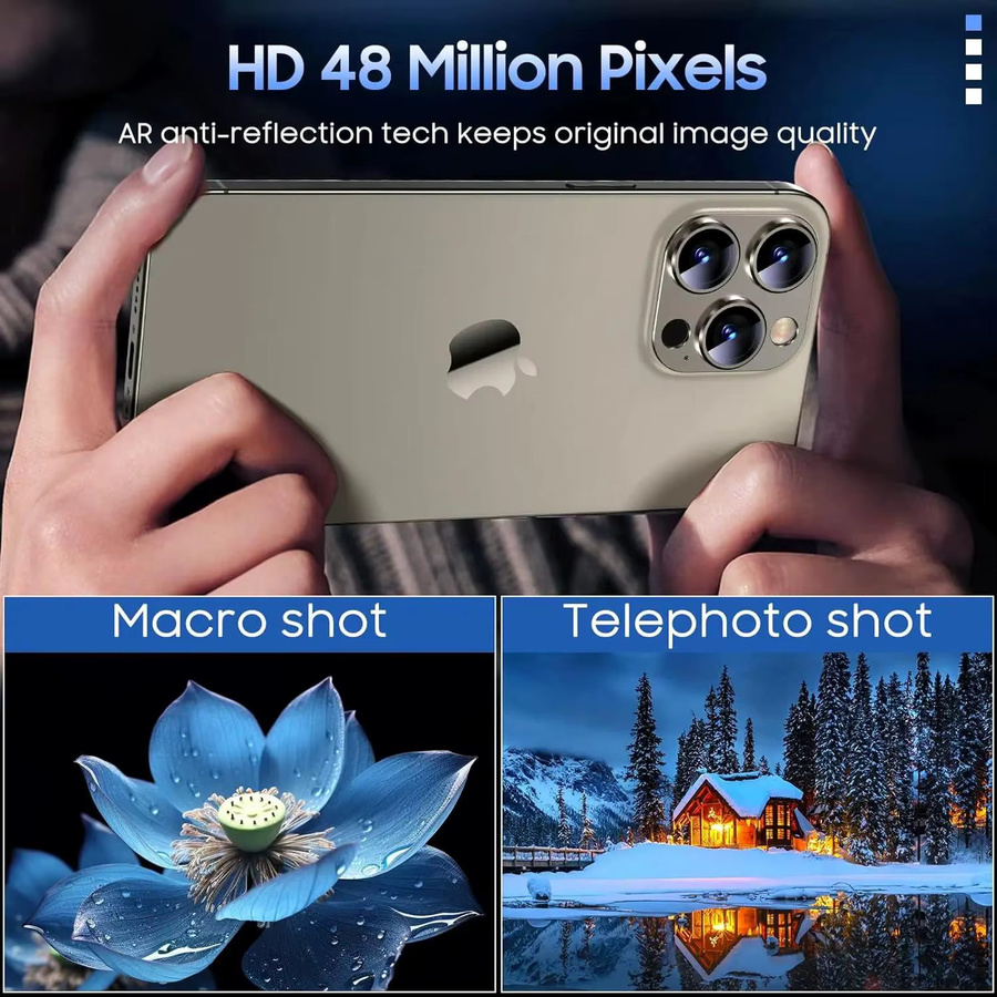 3D Vollmetall-Kameralinsenschutz aus gehärtetem Glas für Apple iPhone 16 15 14 Pro Max Plus in Purple - Bild 4