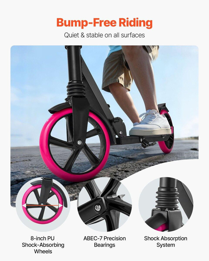 Buying Solutions MB Kickroller 2-Rad mit verstellbarem Lenker ab 8 Jahren - Bild 6