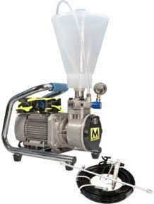 Paintmaster MONSTER HappySpray 2.4HOP 2 in 1 Airless Sprühgerät mit Zubehör in Silber für Lacke und Wandfarben - Bild 1