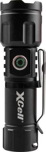 XCell Lunalux Mini LED Taschenlampe mit Magnethalterung, akkubetrieben, Schwarz, 245lm - Bild 1
