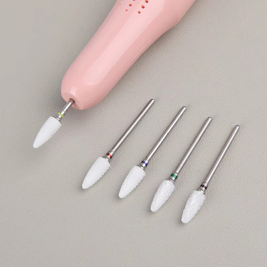 TFSCLOIN Keramik Nagel Bohrer, 5 Stück, Unisex - Bild 2