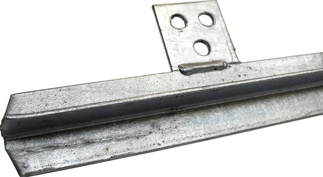 Don Quichotte Kreuzerder ohne Fahne aus Metall in Silber, Länge: 150 cm - Bild 1