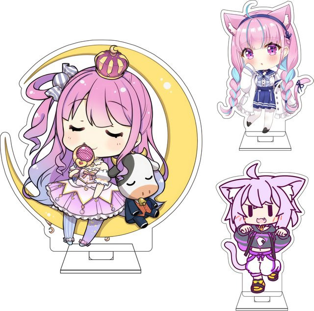 Bandai Hololive Acryl-Figur Standfigur, 10cm, Bunt / Mehrfarbig - Bild 1