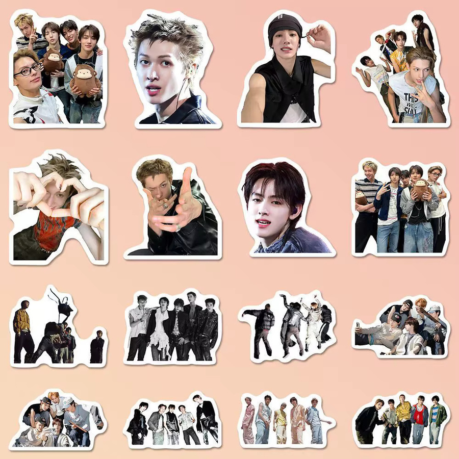 80 Stück Cortis Boygroup Aufkleber Set mit James, Juhoon, Martin und Keonho Idol-Stickern in Multicolor für dein DIY Scrapbook und Journal - Bild 5