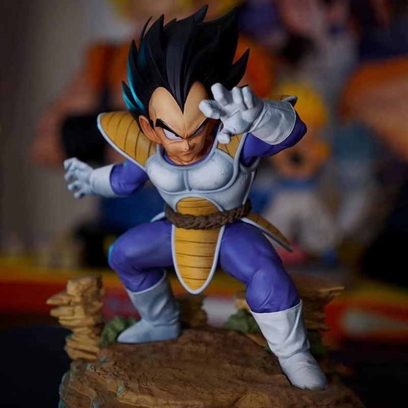 Bandai Dragon Ball Z Vegeta Actionfigur aus Kunststoff, mehrfarbig, Höhe: 21 cm - Bild 1
