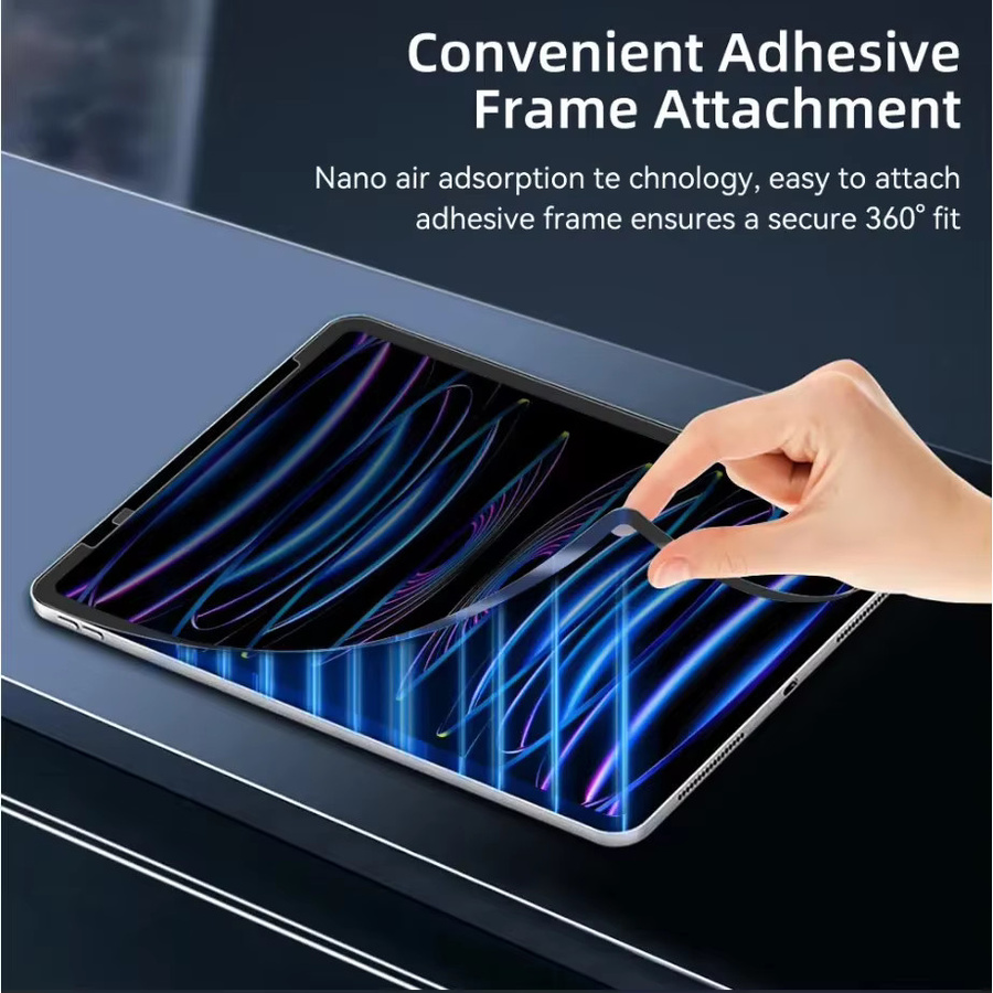 Magnetische Sichtschutzfolie für Apple iPad in Schwarz, kompatibel mit iPad Air 5, iPad Pro 11 und 13 Zoll, iPad Mini 6 sowie iPad Pro M4 Modelle - Bild 5