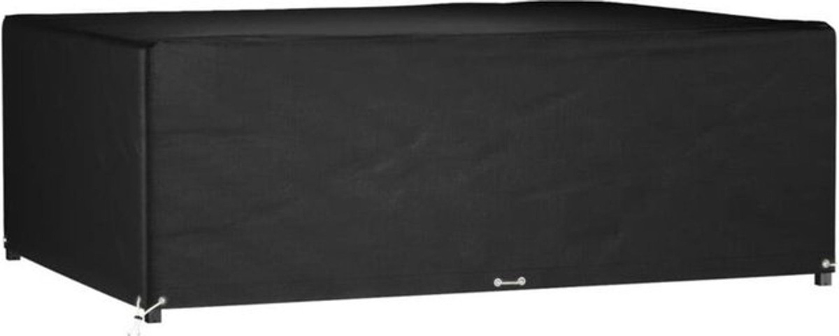 Vidaxl Gartenmöbel-Abdeckung Rechteckig mit 12 Ösen, Schwarz, B/T/H: 240 x 180 x 80 cm - Bild 1