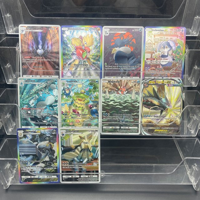 Bandai Pokémon Trading Karten, 10-teiliges Set, Englisch, Bunt / Mehrfarbig - Bild 1