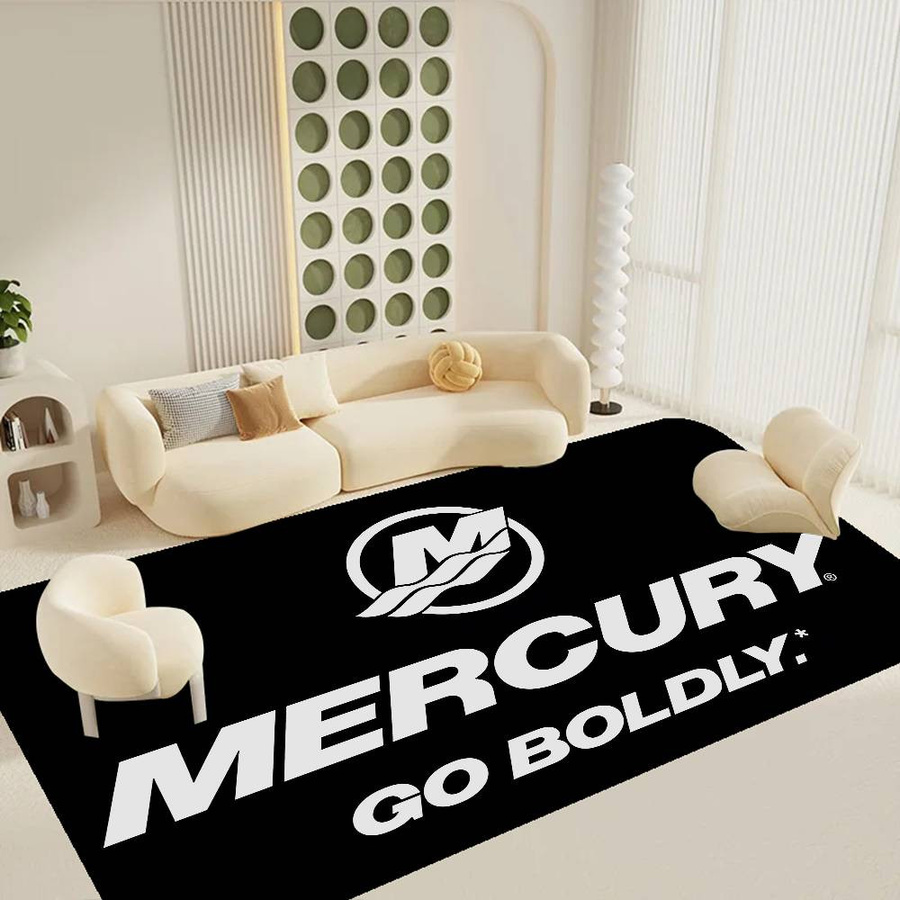 Mercury Racing Bereichsmatte modern und rutschfest, B/T: 100 x 150 cm - Bild 2