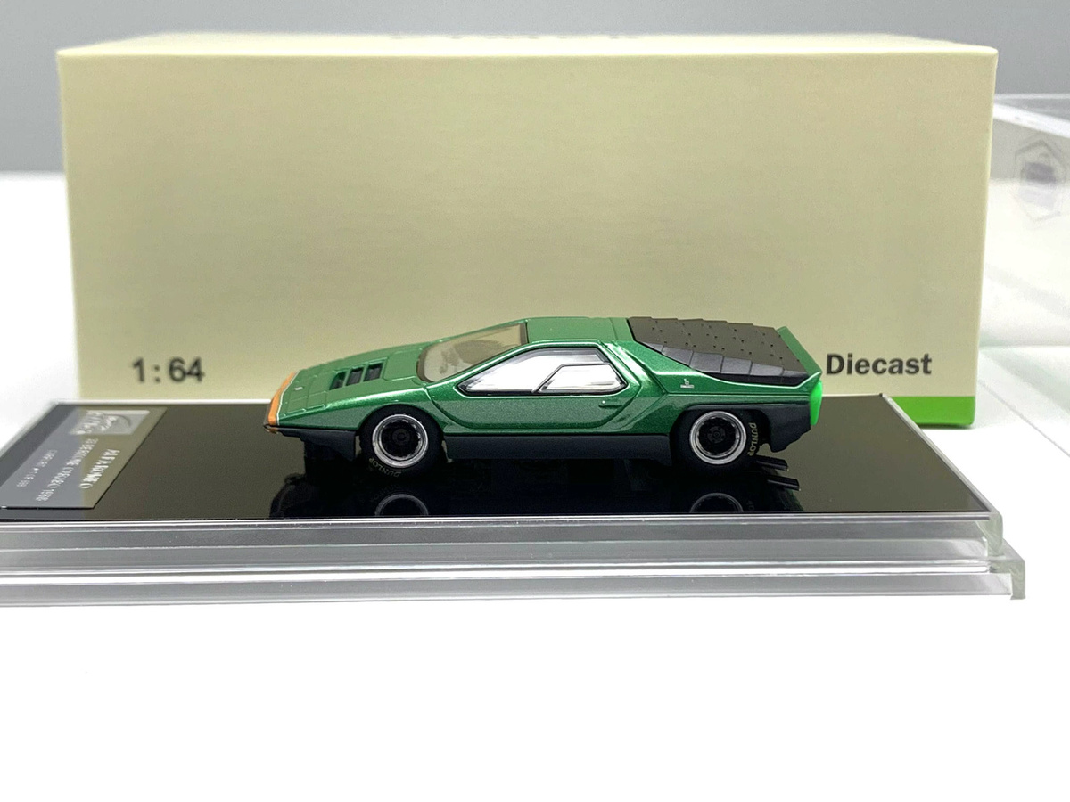 Bburago Alfa Romeo 33 Bertone Carabo 1968, Automodell, 1:64, Metall - Bild 2