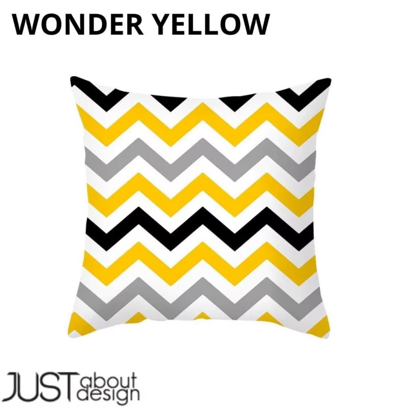 VIKAMA Nordic Soft Square Kissenbezug in Multicolour, B/H: 45 x 45 cm - Bild 2