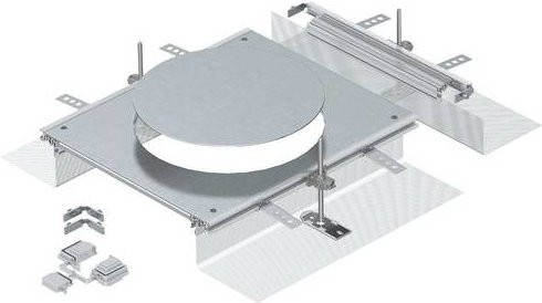 OBO Bettermann OKA-G A 40140R9 Anbaueinheit in Grau - Bild 1