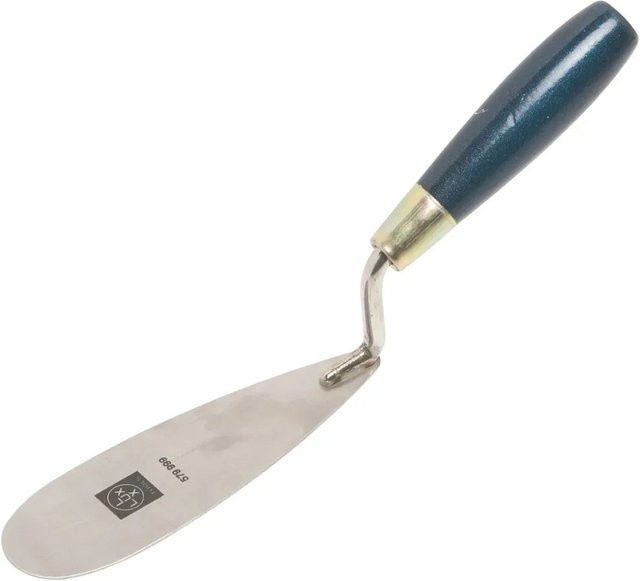 LUX-TOOLS Zungenkelle Classic aus rostfreiem Edelstahl in Silber, Länge: 160 mm - Bild 1