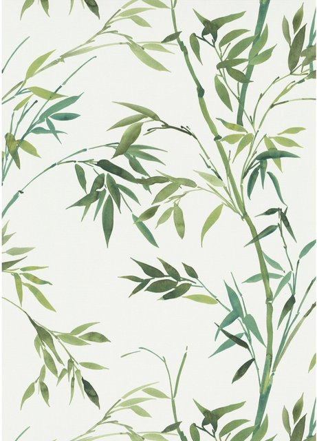 Erismann Vliestapete Martinique Bamboorelle in Grün (10,05 m x 0,53 m) - Bild 1