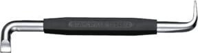 Stahlwille Winkelschraubendreher in Schwarz und Silber mit 0,8 x 4 mm und einer Länge von 100 mm - Bild 1