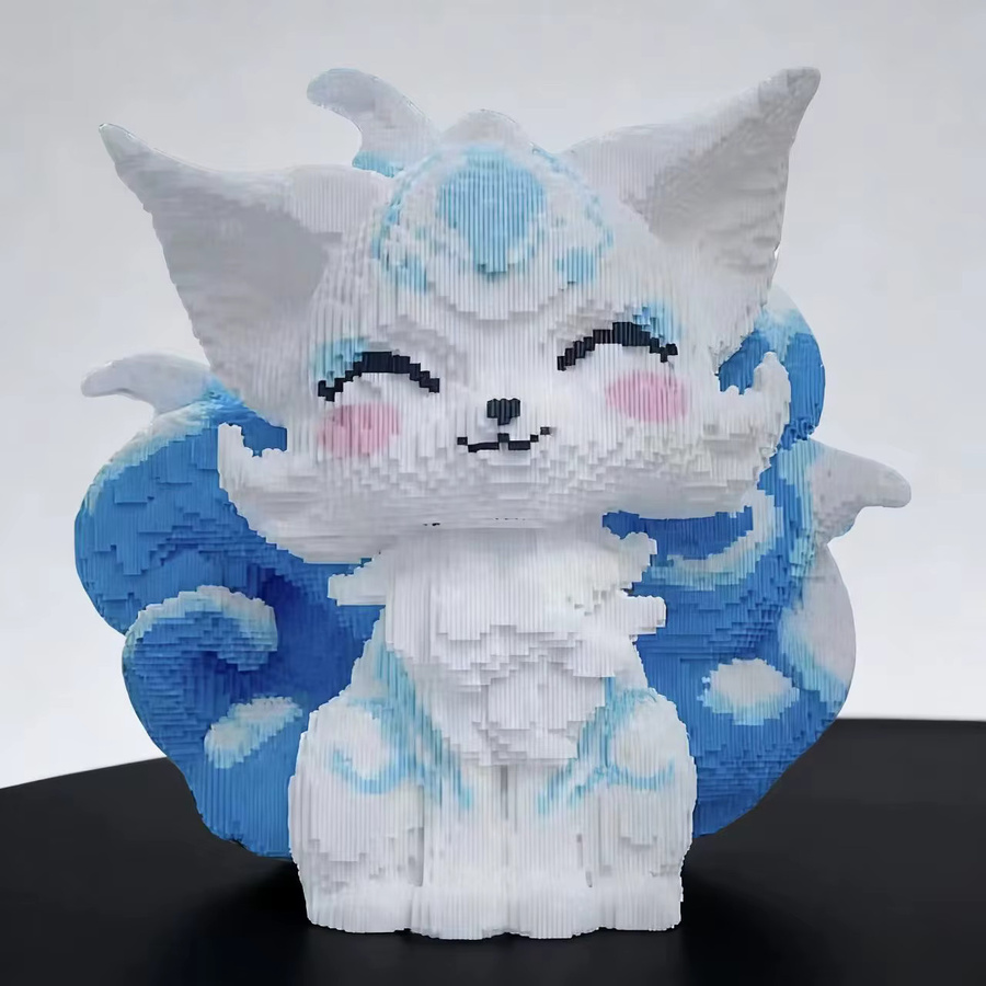 Blue Fox Bausteine, 2.000 Teile, Bunt / Mehrfarbig - Bild 3