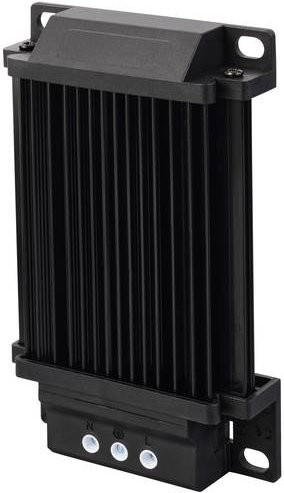 TRU COMPONENTS TC-NTL200-50W Schaltschrankheizung 24VDC 50W Schwarz B/T/H: 143 x 83,5 x 34,09 mm - Bild 1