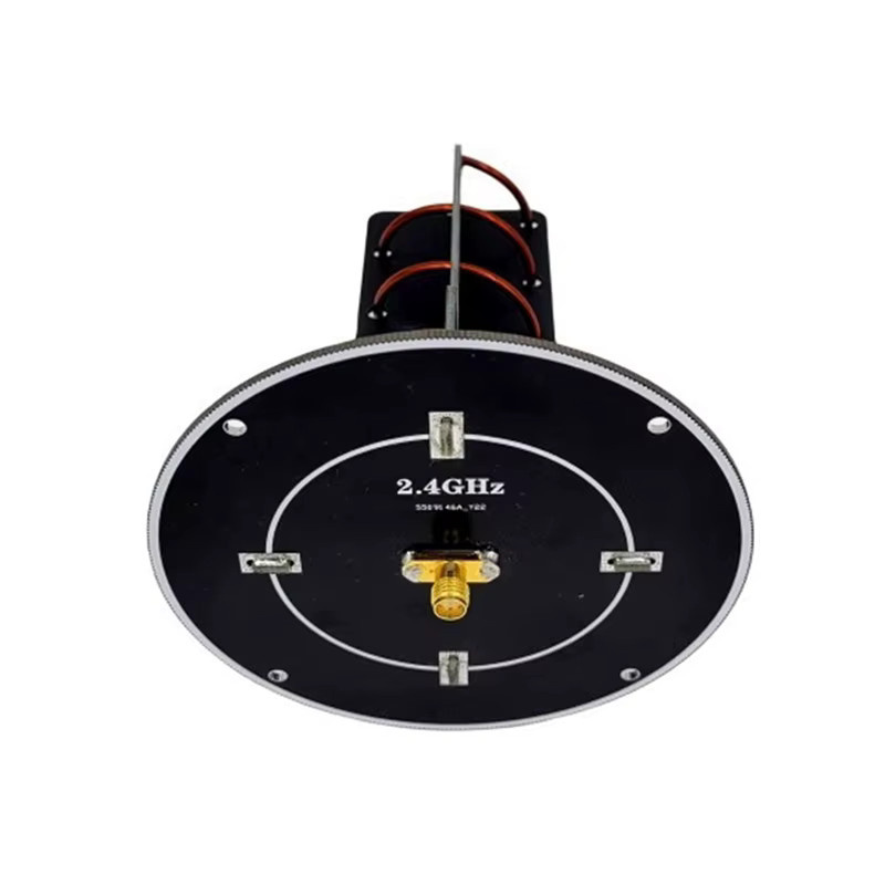 AD03 Richtspiralantenne 2,4 GHz für Bildübertragung und Fernbedienung mit hoher Verstärkung in Schwarz - Bild 2