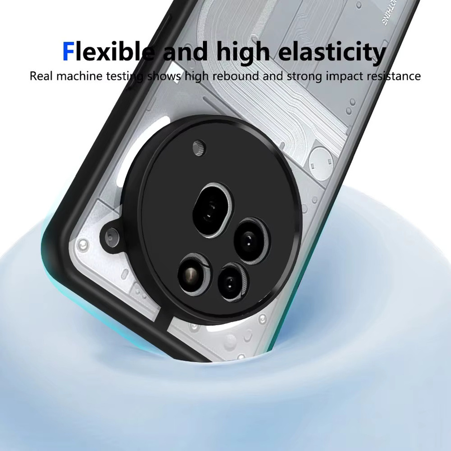 Transparente Schutzhülle aus PC und TPU für Nothing Phone 3 und Nothing Phone 2a Pro Plus 5G mit Anti-Drop-Funktion - Bild 5