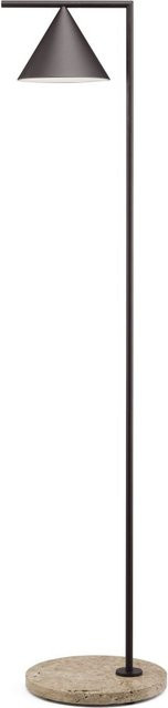 Flos Captain Flint LED Stehleuchte für Indoor und Outdoor in Braun mit Marmor und Messing, dimmbar - Bild 1