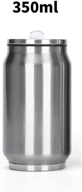 AdretBrook Reisebecher aus Edelstahl vakuumisoliert, silber, 350 ml - Bild 1