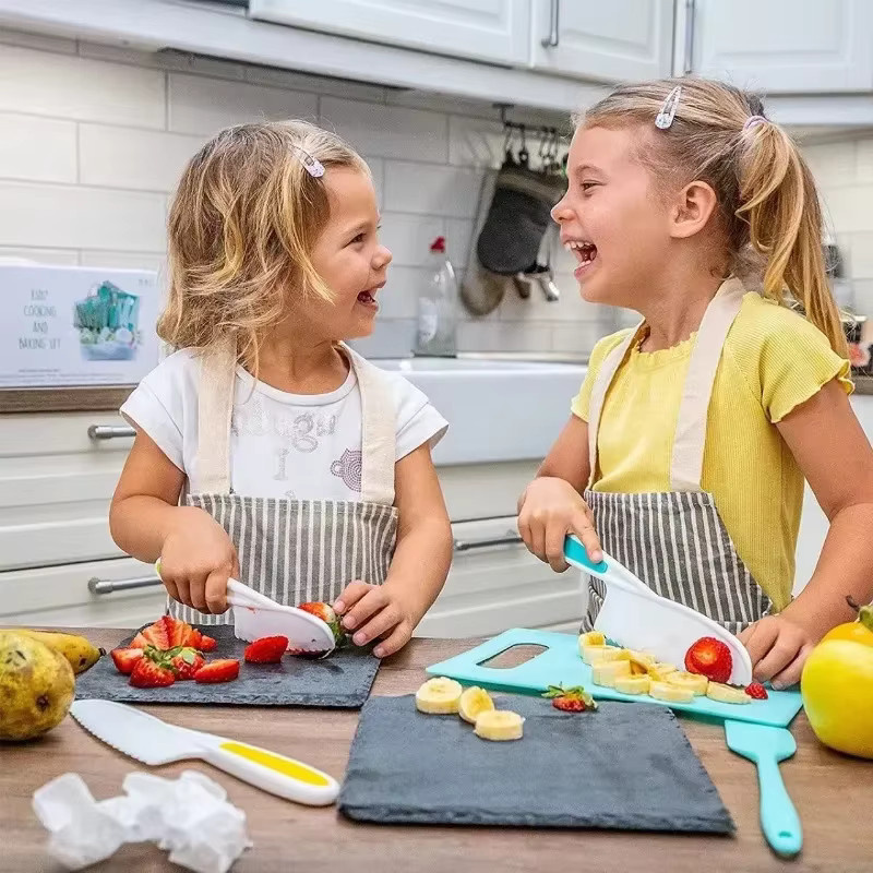 WXCOO Kinder Kochset, Küchenwerkzeuge, Kunststoff, Bunt / Mehrfarbig - Bild 2