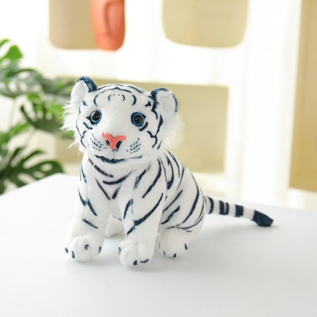 Gelber Sibirischer Tiger Puppe Plüschtier, 20cm - Bild 1