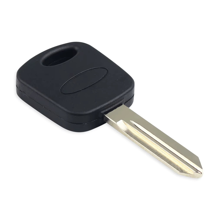 KEYYOU Transponder Chip Autoschlüsselgehäuse für Ford Escape Kuga Maverick Focus Mondeo Mustang Fob Case FO38 Blade, Schwarz - Bild 3