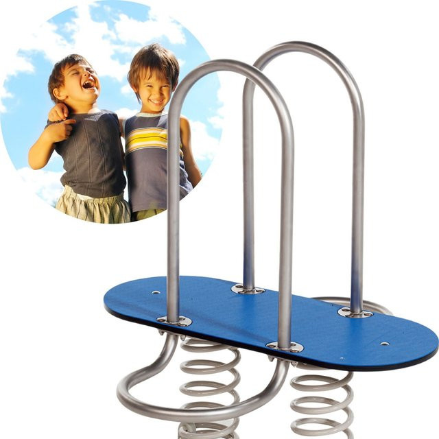 Spielturmking Federwippe Federtier LOCAN, Schaukelwippe, DIN EN 1176 - Bild 1