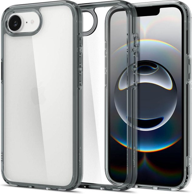 Spigen Ultra Hybrid Schutzhülle für Apple iPhone 17e und iPhone 16e in Rauchgrau - Bild 1