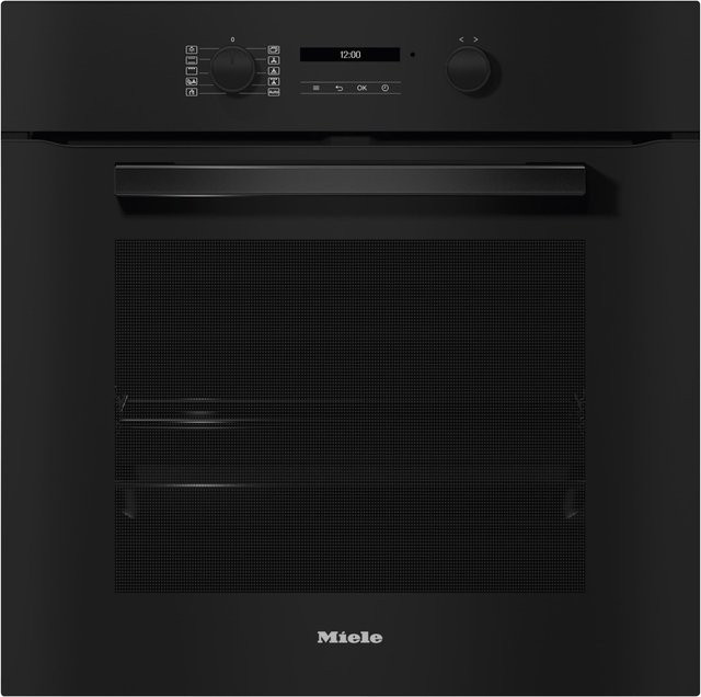 Miele Einbaubackofen H 2851 BP in Obsidianschwarz mit 76 l Volumen, pyrolytischer Selbstreinigung, WiFi und Smart Home Integration, Breite: 59,5 cm - Bild 1