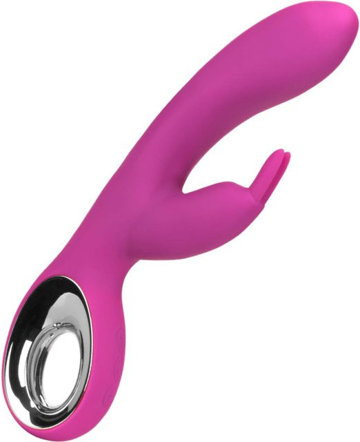 Luxus-Vibrator aus Silikon in Purple, Silver oder Pink, Länge: 24 cm - Bild 1