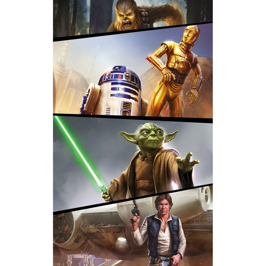 Komar Fototapete Vlies Star Wars Moments Rebels Multicolor Breite: 120 cm, Höhe: 200 cm - Bild 2