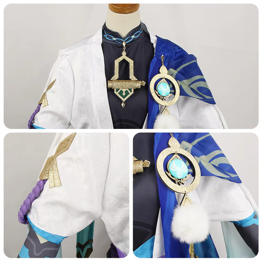 wow chan Anime Cosplay Kostüm Anzug Hut Halloween - Bild 3
