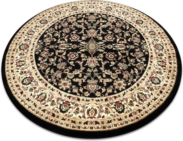 RugsX Teppich Royal VG14520 Schwarz, quadratisch, B/B: 150 x 150 cm - Bild 1