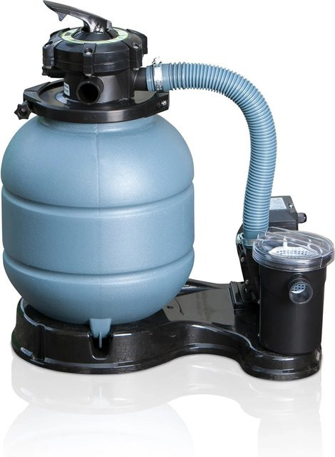 Gre Sandfilteranlage mit Vorfilter in Blau, Durchmesser: 320 mm - Bild 1